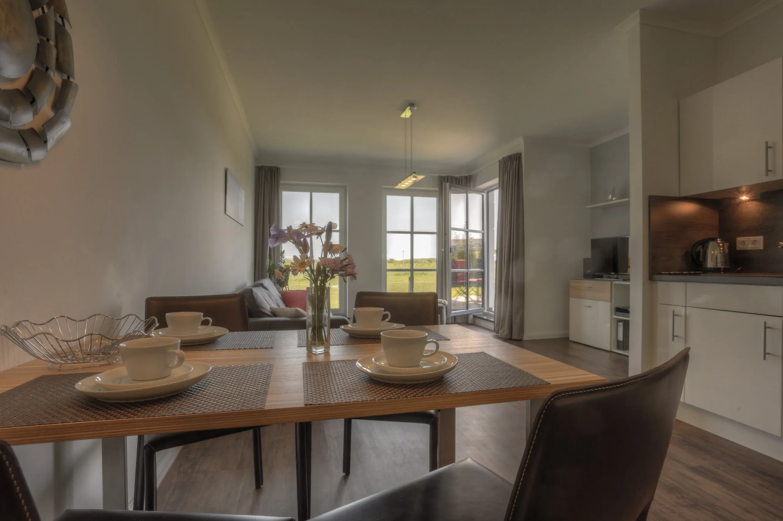 Wohnzimmer - Ferienwohnung 4 - Villa Namenlos
