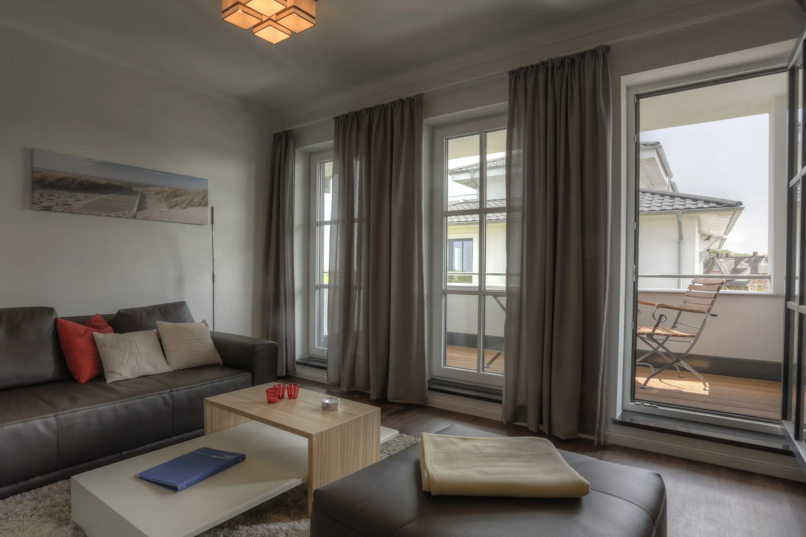 Wohnzimmer - Ferienwohnung 6 - Villa Namenlos