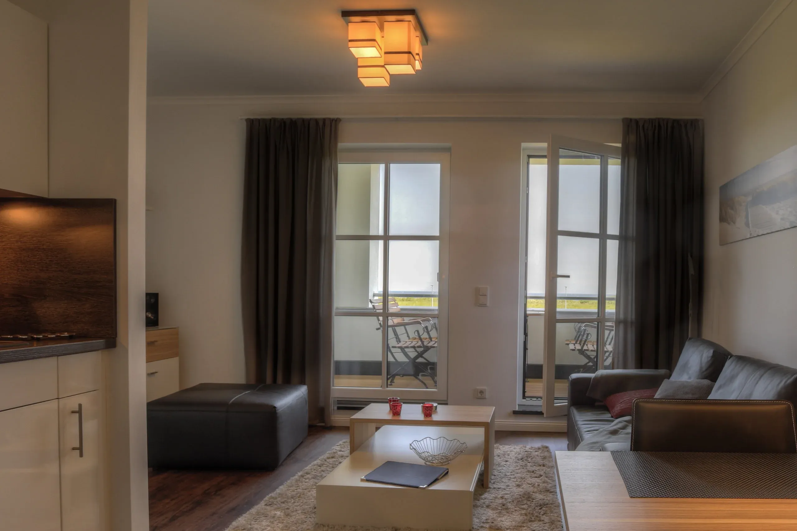 Wohnzimmer - Ferienwohnung 7 - Villa Namenlos