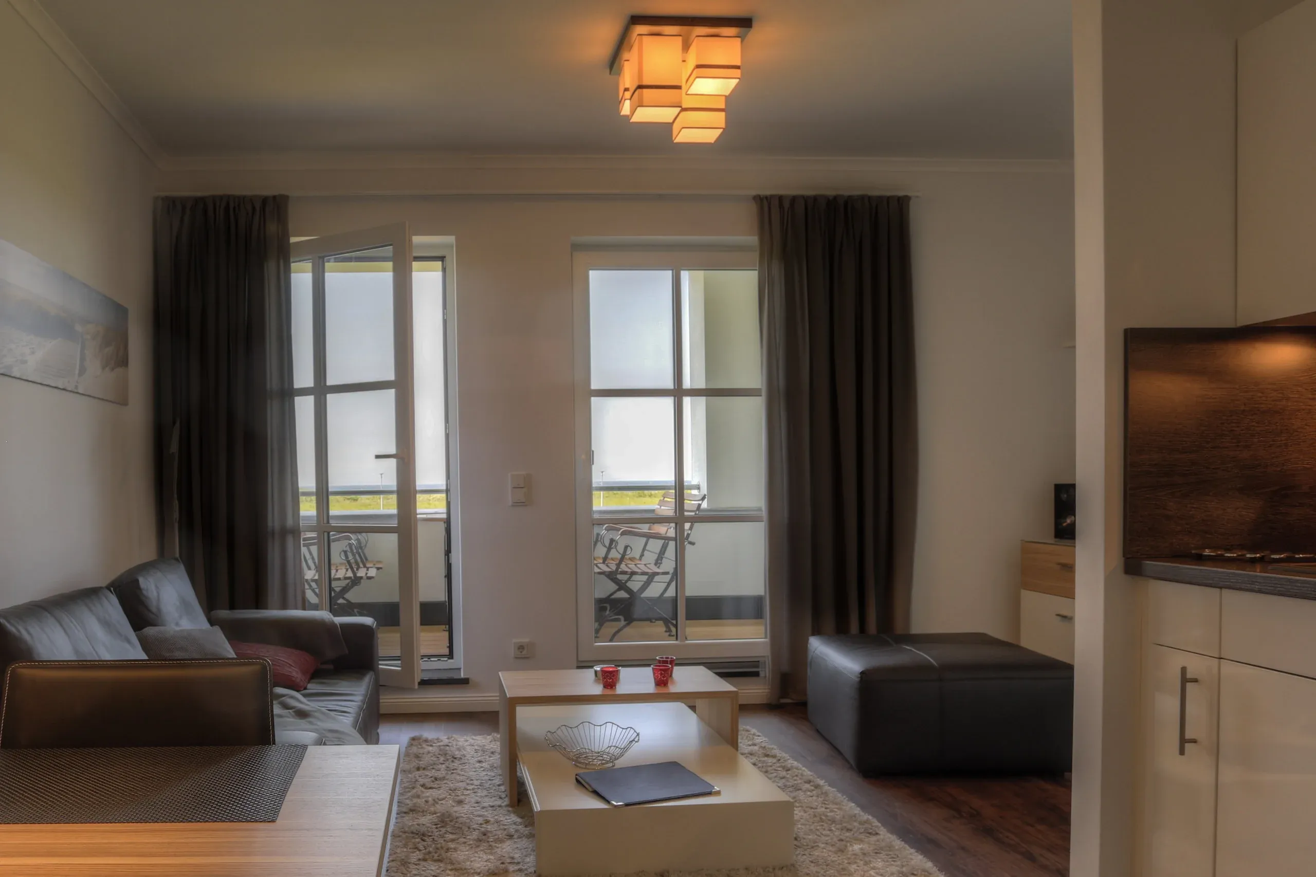 Wohnzimmer - Ferienwohnung 8 - Villa Namenlos