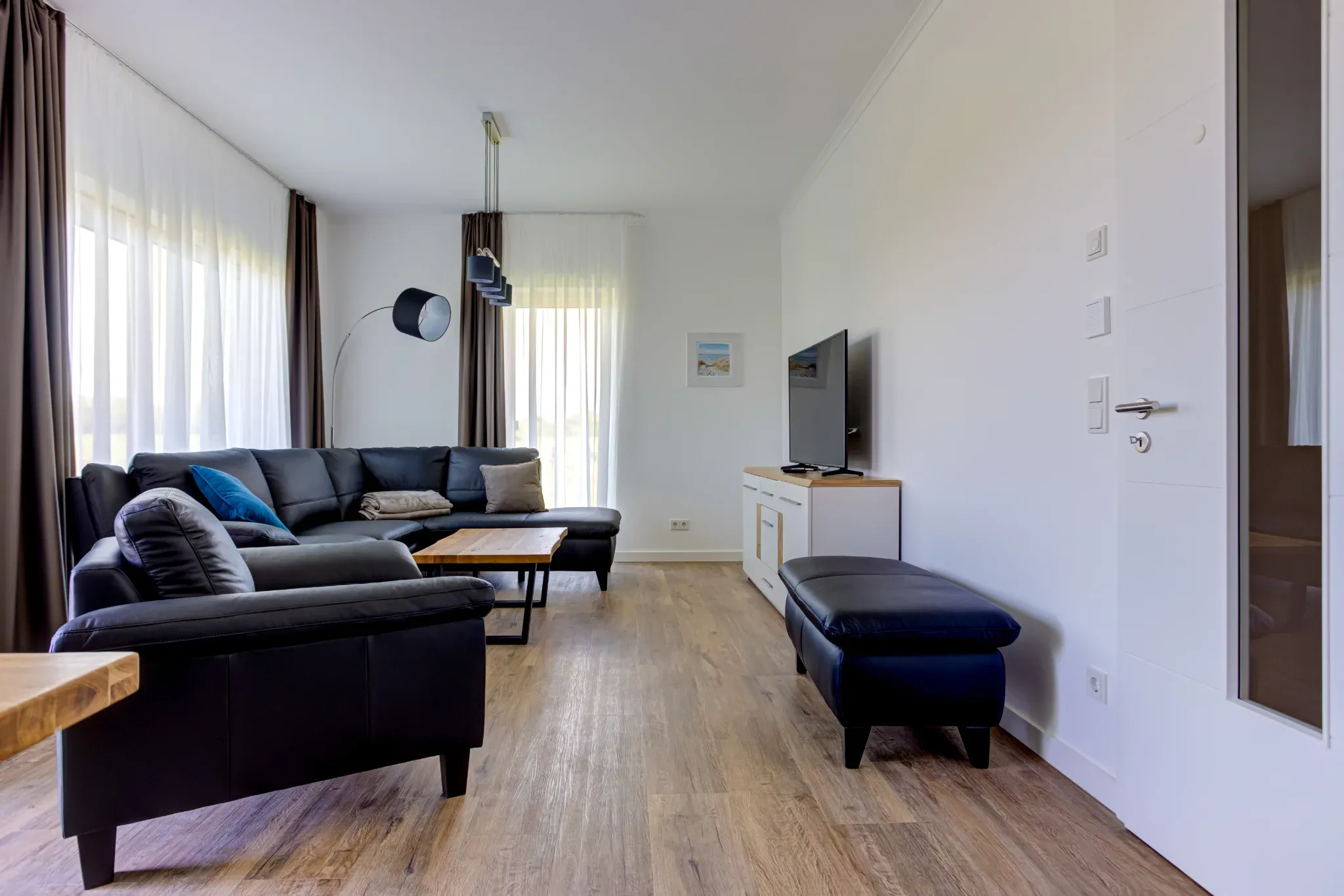 Wohnzimmer - Ferienwohnung 2 - Villa Zeitlos