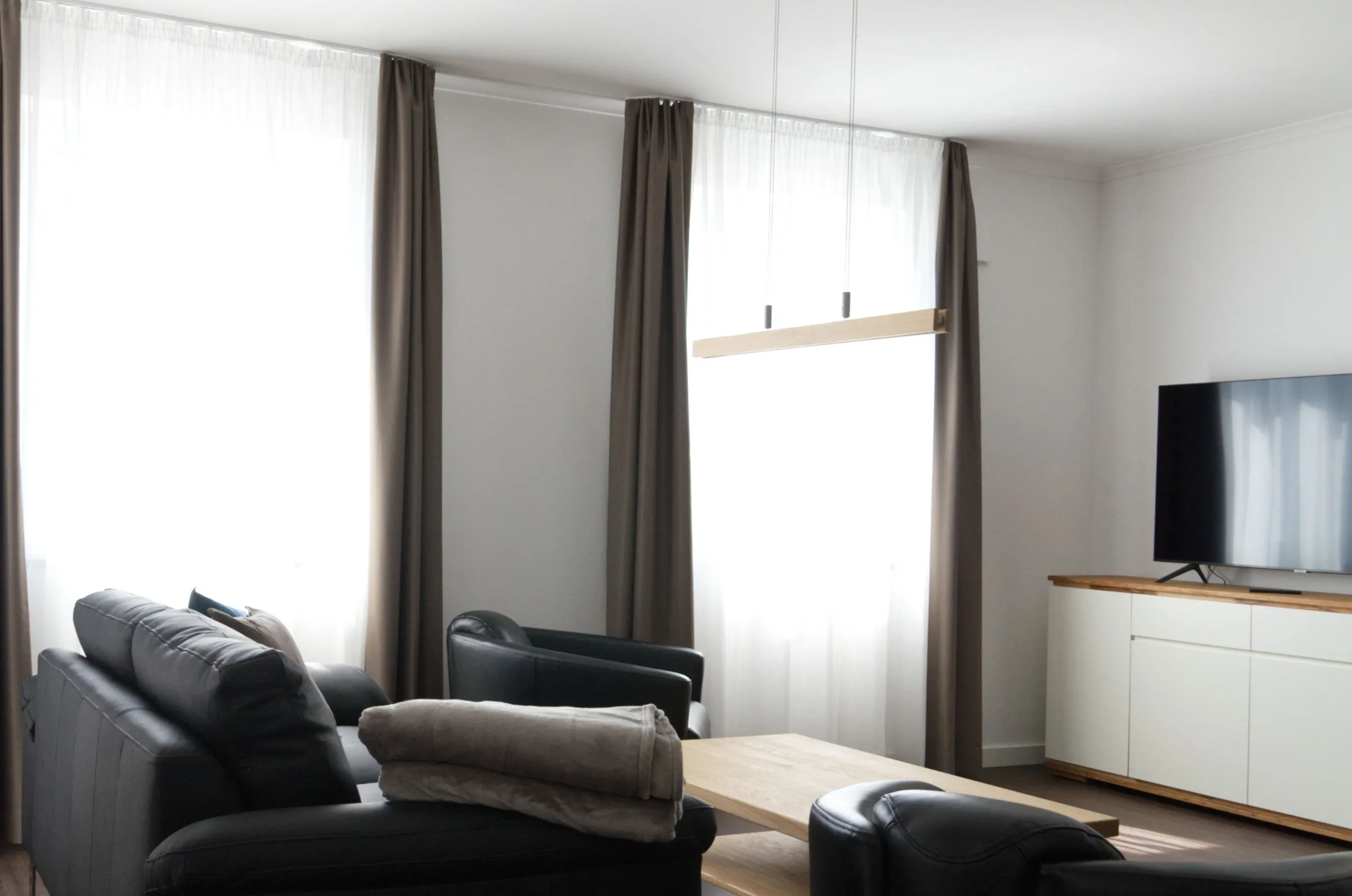 Wohnzimmer - Ferienwohnung 2 - Villa Insel
