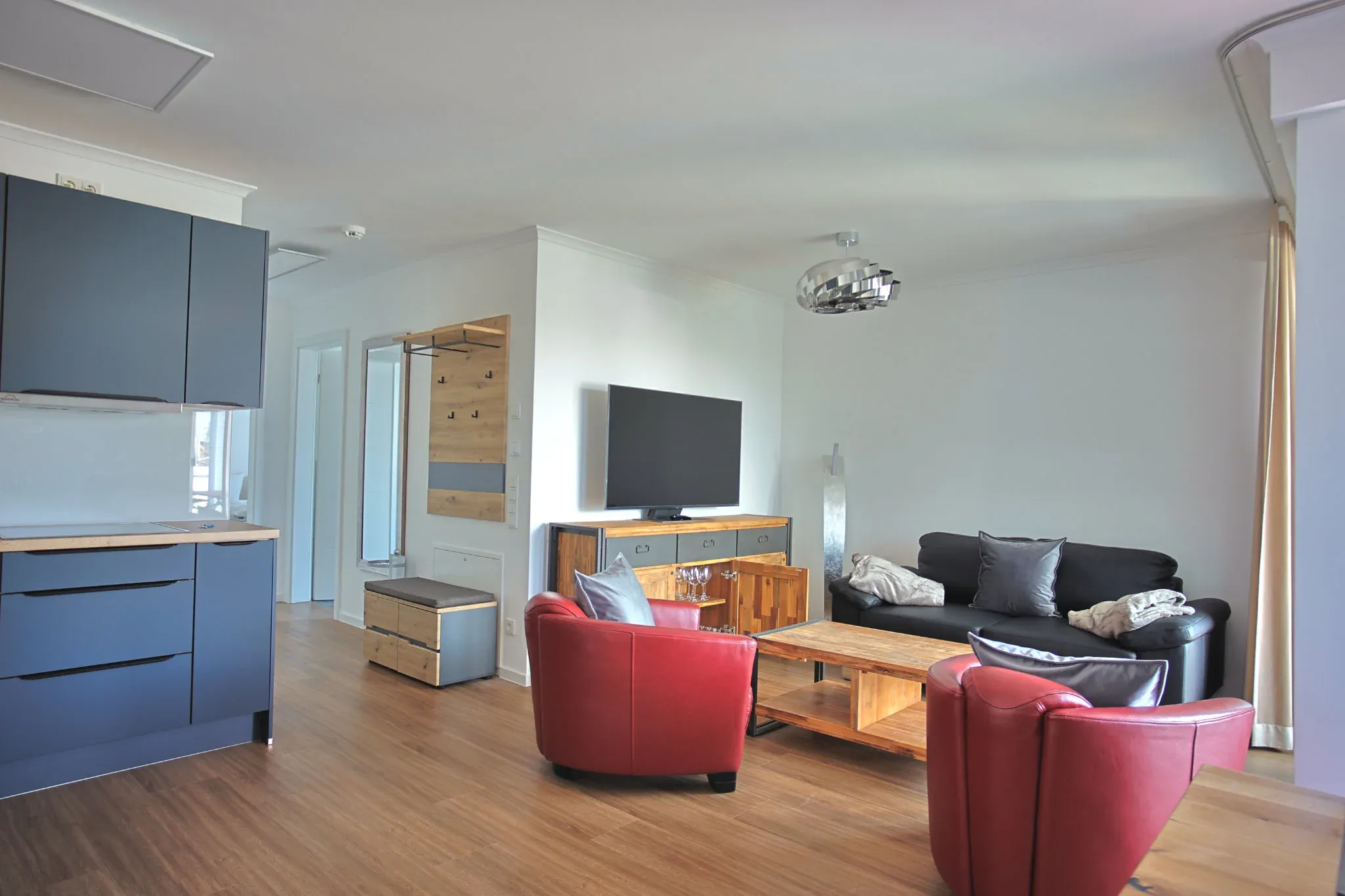 Wohnzimmer - Ferienwohnung 14 - Villa Baltic Star